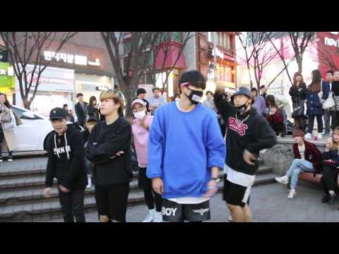 160324 DOB Hongdae SEVENTEEN - MANSAE 디오비 홍대공연 SEVENTEEN - 만세