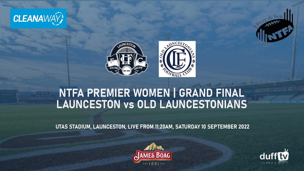 Watch video Launceston vs Old Launcestonians | NTFA Premier Women Grand Final 2022 Now Launceston vs Old Launcestonians | NTFA Premier Women Grand Final 2022