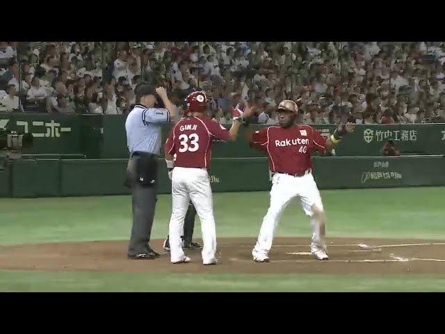 【5回表】イーグルス・ペゲーロ 満塁のチャンスに燃えた!! 2点タイムリーで追加点!! 2016/8/30 F-E