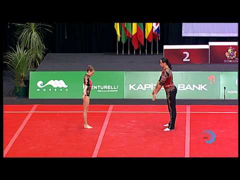 Marina CHERNOVA -- Revaz GURGENIDZE (Russia) -- Euroacro 2013