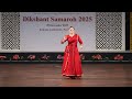 Mariya Tamashoba Powerful Kathak Presentation Dikshant Samaroh 2025 Kathak Unplugged Viral