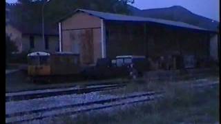 preview picture of video 'Greek Railways Macedonia - Drama station crossing'