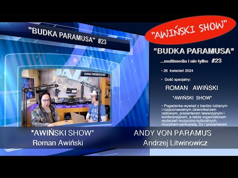 Budka Paramusa #23 - Roman AWIŃSKI SHOW & Andy Von Paramus