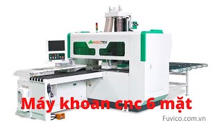 MÁY KHOAN SÁU MẶT HAI CHÙM KHOAN HOLZTEK | PRO-MASTER-6-SIDES-R2
