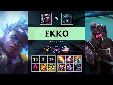 Ekko Jungle vs Karthus - NA Master Patch 25.S1.3
