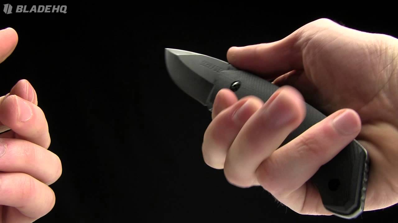Schrade SCHF13 Knife Modified Drop Point Fixed Blade (3.7" Stonewash Plain)
