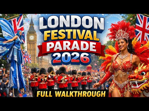 London Festival Parade 2026 | Full Event Walkthrough from Start to Finish
