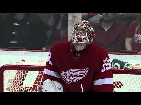 Canucks at Wings - Cody Hodgson 2-2 Goal - 02.23.12 - HD