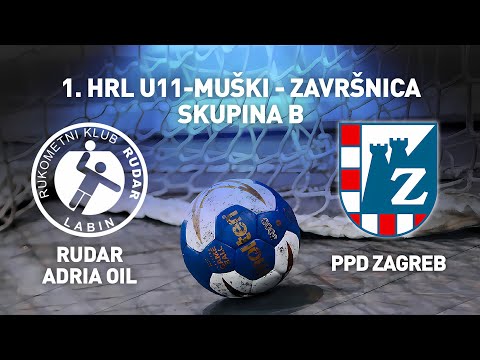 RK Rudar Adria Oil vs RK Zagreb | 1. HRL U11 Muški (Skupina B)