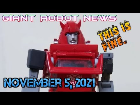 THIS IS FINE | Giant Robot News November 5, 2021