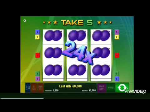 Take 5 Slot💲 2500$ Bet 💲 MEGA WIN🤑
