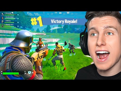Meine ERSTE RUNDE in FORTNITE OG! 😍 (Sehr Emotional)