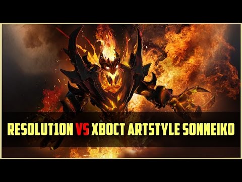 Empire.Resolut1on SF vs Na`Vi.XBOCT, Artstyle, SoNNeikO & MU | Ranked DOTA 2 gameplay