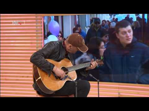 Vlatko Stefanovski - Live -HRT - Makedonsko Devojče-Subotom Ujutro -07.03.2015.