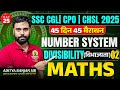 Day 25 Number System 03 Maths 45 Din 45 Marathon SSC 2025 CGL CPO CHSL Aditya Ranjan Sir