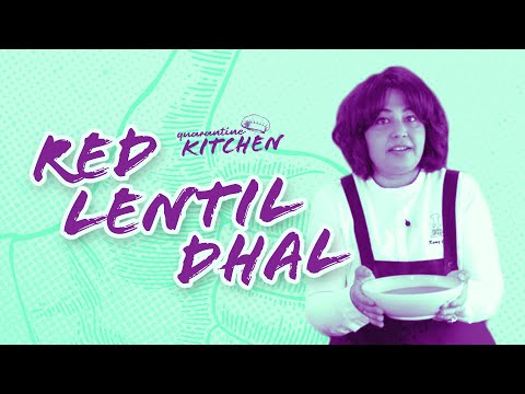 Red Lentil Dhal | Quarantine Kitchen with Romy Gill MBE | How to Cook on a Budget During Lockdown