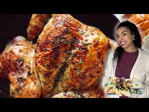 Easy Whole Chicken in 45 Minutes | Shawarma Chicken | How To Cook A Whole Chicken