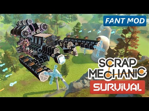The Z.E.U.S Warship | Scrap Mechanic | Fant Mod