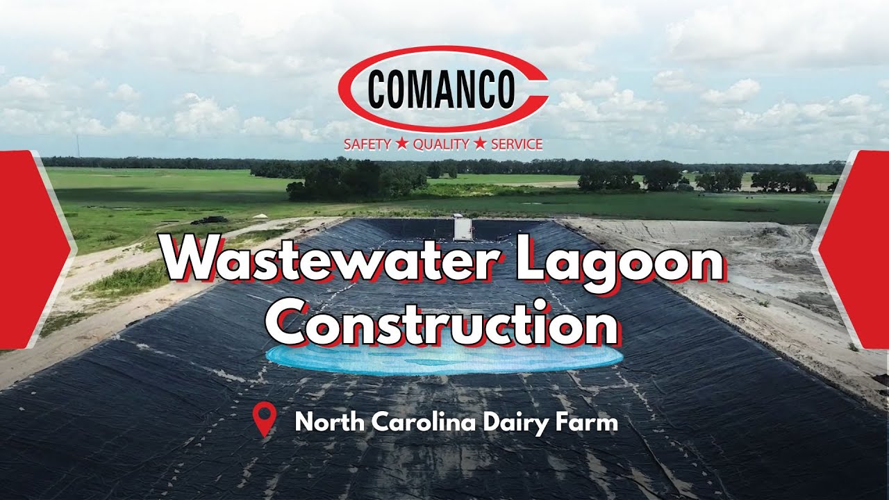 COMANCO Builds Wastewater Lagoon Solutions for Dairy Farm | Sustainable Agriculture Construction