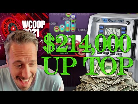 Laughing all the way TO THE BANK ♣ WCOOP 2021