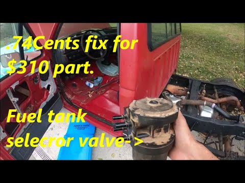 Ford fuel tank switch valve repair