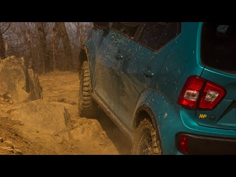 Suzuki Ignis / Jimny / Grand Vitara, Jeep Renegade, Mitsubishi Pajero, Dacia Duster go mud bogging