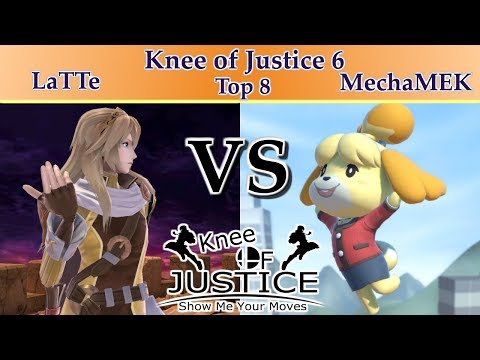 Koj6- LaTTe (Lucina) VS MechaMEK (Fox, Isabelle) - Knee of Justice #6 Top 8