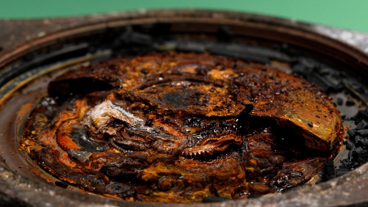 Restoring a $10,000 Rolex Completely Destroyed by a House Fire