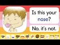 Body Parts Vocabulary And Pattern Practice For Kids ELF Kids Videos