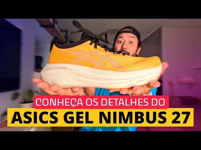 ASICS GEL NIMBUS 27 | O NIMBÃO DA MASSA
