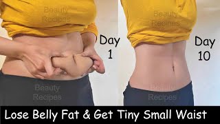 Lose Belly Fat in 1 Week - Get Small & Tiny Waist with Acupressure Points | Lose Bloated Stomach