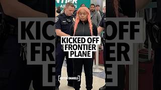 Ghetto black women refuse to pay for their bags, removed by police and arrested on Frontier Airlines