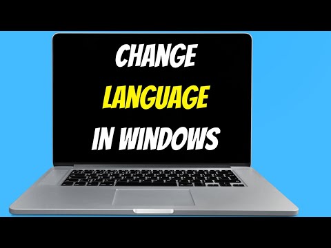 How To Change System Language On Windows 11/10 | How To Change Language In Laptop