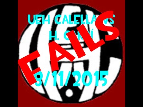 UEH Calella vs H. Garbí 8/11/2015 (Errores)
