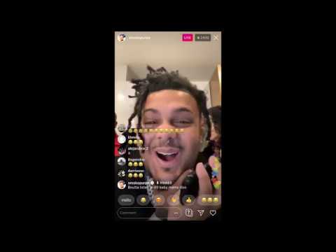 Smokepurpp & Lil Xan Preview 6ix9ine Baby Mama Diss Song on IG Live