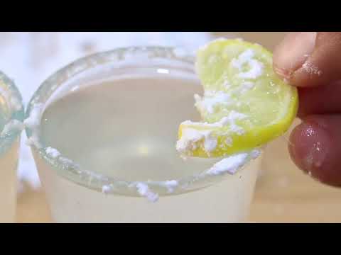 mocktail  Lemon Drop Shots Recipe
