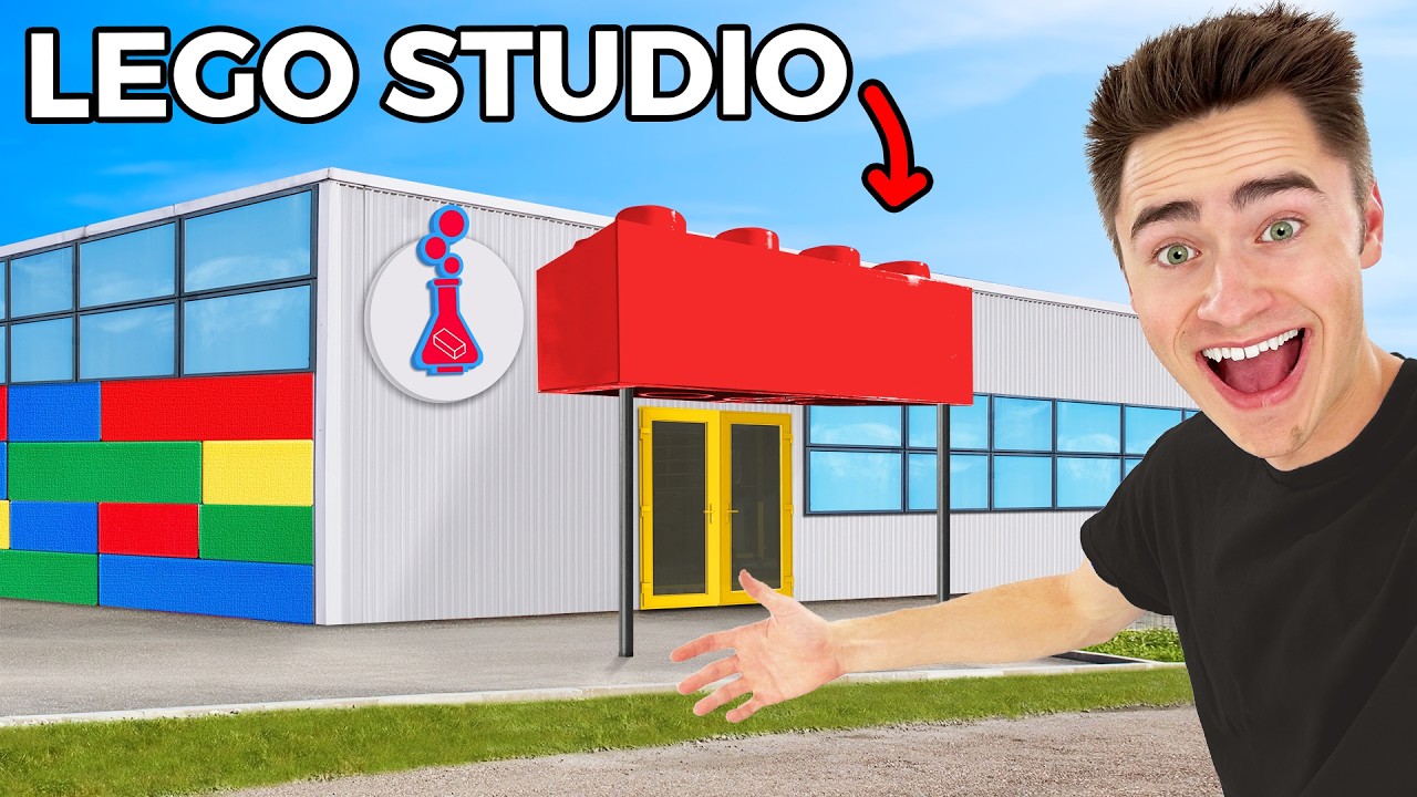 I Built my Dream LEGO Studio!