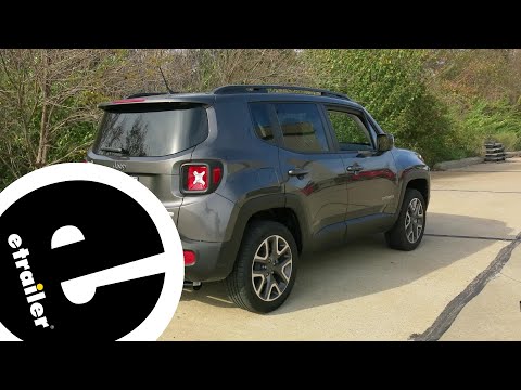 etrailer | Setting up the Curt Trailer Hitch Receiver on your 2016 Jeep Renegade