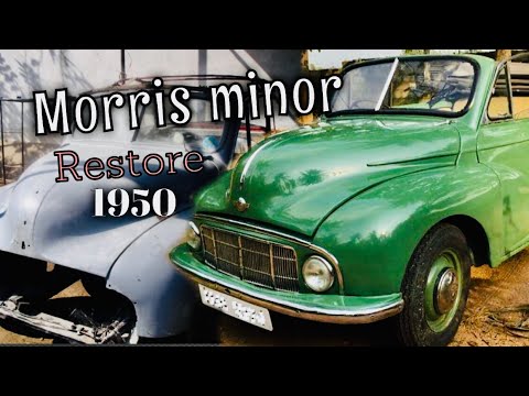 Morris minor convertible 1950 Morris minor Restoring