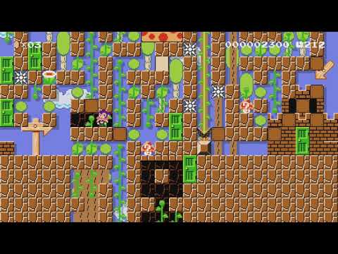 A lovely maze by Jeff - Super Mario Maker - No Commentary 1bk