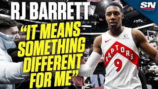 What Playing In Toronto Means To RJ Barrett