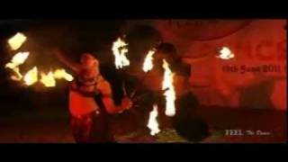 tribal fire dance in delhi