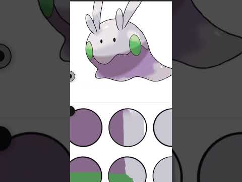 Goomy Pokémon Procreate Tutorial #goomy #pokemon #pokémon #procreate #tutorial #art #drawing