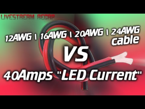 YouTube video about: What gauge wire for led light bar?