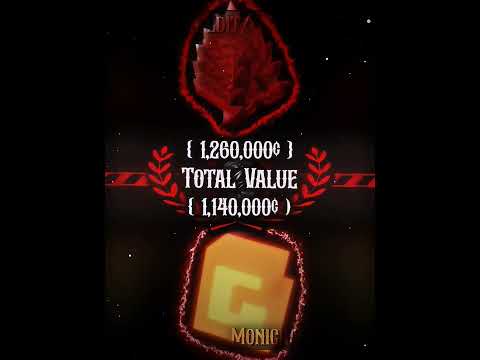 Crimson Thorn 1V1 Bone Blossom And Maple Resin  || Grow A Garden Edit