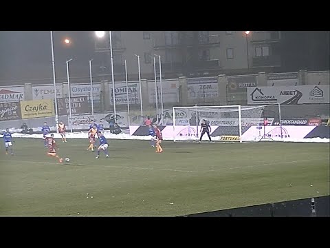 1 liga piłkarska: Chojniczanka Chojnice - Ruch Chorzów (10.03.2023)