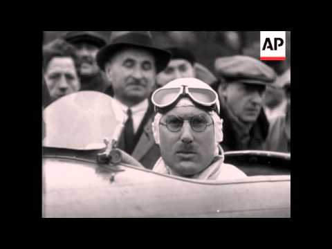 Eyston Finds Paris Good For Records