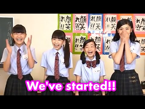 When You Don't Realize You're Live // Sakura Gakuin さくら学院 Ganbare!! FRESH!