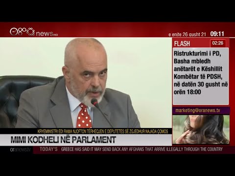 Edicioni informativ - 26 Gusht 2021 - Ora 09:00 - Ora News