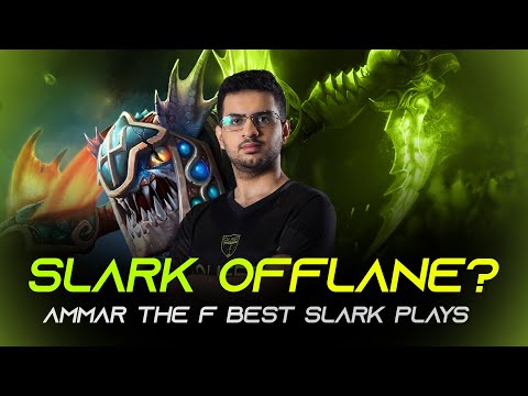 ATF Shows How to Play Slark Offlane - AMMAR THE F Slark Offlane Highlights (Player Perspective)